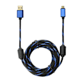 Pikkukuva 1 / 8: 3 metrin Micro USB -laturikaapeli, erittäin pitkä, latauskaapeli pelaamiseen, Xbox One -ohjaimen virtalaturiin