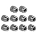 Pikkukuva 3 / 5: 10 kpl Extruder-pyörän hammaspyörä 3D-tulostimen osat 36 hampainen hammaspyörä Ruostumaton teräs Extruder-hammaspyörä -10, -10