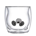 Miniatyrbilde 1 av 5: Søt Kaffekopp Tekopp Melkekopp Dobbeltlags Glass Bjørn Andunge Tegneserie, 100% NY Multicolor Panda style