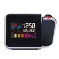 Smart väckarklocka LED projektor klocka black