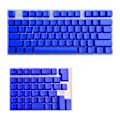 Miniatyrbilde 1 av 5: 117 stk Mini Tastaturhetter i Slitsterkt PBT-materiale, Dekorative Renfargede Tastaturhetter for Datatilbehør Dark Blue