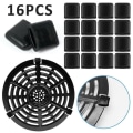 Miniatyrbillede 3 af 10: Airfryer gummistødpude gummistødpude 10Pcs