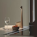 Miniatyrbillede 3 af 5: Elegant Slim Konisk Stem Bordlampe Bærbar & Dæmpbar Led Skulpturlys Dec Coffee
