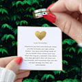 Miniatyrbillede 2 af 5: Just Breathe Ring til Kvinder, Justerbar Hjertering, Spiralviklet Helbredende Ringe i Rustfrit Stål, Inspirerende & Hjertevarm Gave Long keyboard protec