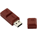 Miniatyrbillede 7 af 7: 16GB Chokolade Model USB 2.0 Flash Memory Drive Bulk Thumb U Disk Sticks Data Storage USB Flash Drive USB Stick Memory Stick USB Drive Flash Disk