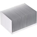Pikkukuva 1 / 3: Elektroniikan jäähdytin LED- ja virtalähteille, hopea, 50 x 69 x 36 mm