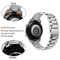 Miniatyrbilde 4 av 4: Remme for Huawei Watch GT 4 46mm - Tre-perlet armbånd i rustfritt stål Multicolor Style A