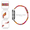Miniatyrbillede 4 af 4: Udskiftningsrem til Garmin Vivoactive 4 - 22mm Vandtæt Resin Urrem - Sød Multicolor Style E Garmin Vivoactive 4