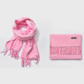 Miniatyrbilde 1 av 2: Lys rosa viskosesjal Light pink