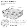 Miniatyrbilde 2 av 5: Airfryer Kurv 20,8 cm Firkantet Airfryer Kurv for Instant Vortex Airfryer,,,Airfryer Tilbehør