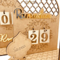 Miniatyrbillede 4 af 8: Eid Mubarak Nedtællingskalender Ramadan Dekoration