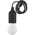 Miniatyrbillede 1 af 5: Trækledning Belysning - Bærbar Udendørs/Indendørs LED Hængende Lampe til Camping, Hjem Garage, Terrasse og Teltbelysning (Sort) - 75-WL2030