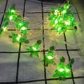 Julgran LED Snögubbe Ljusslinga Högtidsfestival Dekor F