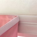 Miniatyrbilde 4 av 5: Dobbeltsidig mørkleggingsgardin med borrelås for stue og soverom Pink Width 0.9 x Height 1.2m