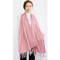 Miniatyrbilde 2 av 5: Dames Sjal Pashmina Sjal og Wraps til Bryllup Sjal til Kvinner Vinter (Rosa)