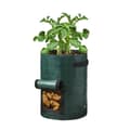 Miniatyrbild 1 av 4: Planteringspåse - MOMOTOU - 5 gallon - Grön - PE-material - Robusta handtag