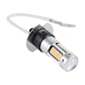 Miniatyrbilde 3 av 5: 2 stk H3 10W 30 SMD-4014 LED-tåkelys for bil, DC 12V Orange Light