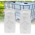 Miniatyrbilde 1 av 4: PCS Nylon IBC-filter, IBC-regnvannstankfilter Vaskbar IBC-erstatningsfilter Nylon - IBC-tanklokkbeslag (163mm)