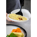 Miniatyrbillede 3 af 3: Mikrobølgeovn Omelet Maker, Ægge Maker, Let at Rengøre Plastik, 21 x 15 cm, Hvid