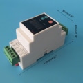 Miniatyrbillede 6 af 6: 2-vejs relæudgangstemperatur alarmcontroller Din-skinne termostat med sensor