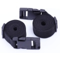Miniatyrbillede 2 af 5: 25mm Nylon Heavy Duty Stropper, Stropper med Spænder, Bagagestropper, Utility Strop 59 Tommer Sort 4 Stk.