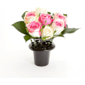 Miniatyrbild 4 av 4: 2-pack Svarta Minnesvaser för Gravplatser, Starka Gravblomkrukor i Plast, Insats för Gravsidan, Gravvas för Gravdekorationer