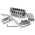 52,5 mm Gitarr Stratocaster Tremolo Stall Set för Fender Strat Squier Elgitarr Ersättning, silver