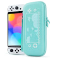 Miniatyrbild 1 av 5: Fodral för Nintendo Switch och nya Switch OLED-konsol, skyddande fodral för husdjurssittning