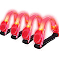 Miniatyrbillede 1 af 4: 4 stk. LED-armbånd Refleks LED-armbånd til løb og jogging Red