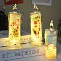 Miniatyrbilde 6 av 8: Søte Juletema LED Lysdekorasjoner Personlige Julefestdekorasjoner for Chirtama's Fest 7