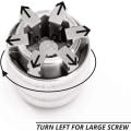 Miniatyrbillede 3 af 5: Universal Justerbar Sokkel Nøgle Adaptiv Multifunktionel Drev Nøgle Sokkel Adaptiv All-Fitting Multi Bore Tilbehør Universal Nøglemuffe