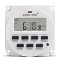 15,98 tum LCD Digital Timer 12V DC 7 Dagar Programmerbar Timer TM618N-4