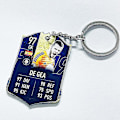 Miniatyrbillede 1 af 5: Fodboldklub Nøglering VM Akryl Vedhæng Keychain de Gea 97