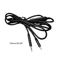 Miniatyrbillede 5 af 5: USB-C til 2,5 mm Han-kabel til QC25/QC35/QC35II/QC45 Hovedtelefonledning Mikrofon
