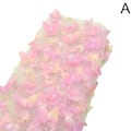 Miniatyrbild 2 av 5: 3D Fjärils Spets Tyg Gradient Rosa Blå Tulle Tyg Regnbåge Mesh Tyg Gradient Red