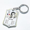 Pikkukuva 1 / 5: Jalkapallojoukkueen avaimenperä MM-kisat akryyliriipus Keychain Card 91