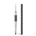 Miniatyrbillede 2 af 4: 5 stk Dobbeltsidet Polygel Pensel og Picker 2 i 1 Design Negle Skraber Trekant Negle