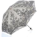 Vikbart UV-parasoll Snö/Regn/Sol Paraply Broderi Bröllopsparaply Grey
