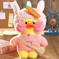 Miniatyrbillede 3 af 5: 30cm Sød Lalafanfan Cafe And Plush Legetøj Kawaii Lalafanfan And Dukke Blød Fyldt Dyr Plus Pude Fødselsdagsgaver Til Børn B3 25-30cm
