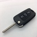 Miniatyrbillede 3 af 6: Knappe foldebilnøgleskal til HYUNDAI Kia Sort Sort
