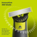 Miniatyrbild 3 av 7: Ersättningsblad för rakblad kompatibla med Philips Oneblade Replacement One Blade Pro Blades Men （Modell QP25XX QP26XX QP65XX ） 360 ° rotation