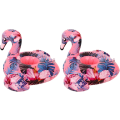 Miniatyrbild 1 av 5: Uppblåsbara dryckeshållare för pool 2PCS Flamingo Cup Holder Pool Inflatables för barn Vuxna, Pool Drink Holder Floats Tillbehör
