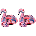 Miniatyrbillede 1 af 5: Oppustelige drikkevareholdere til pool 2 stk. Flamingo kopholder pool oppustelige til børn og voksne, pool drikkevareholder flyder tilbehør