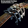 Miniatyrbillede 5 af 5: 2 x capo shark capo lavet af zinklegering til akustiske og elektriske guitarer, ukulele 6 + 12 strenge med godt greb, uden båndbuzz og holdbar (sort)