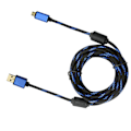 Pikkukuva 7 / 8: 3 metrin Micro USB -laturikaapeli, erittäin pitkä, latauskaapeli pelaamiseen, Xbox One -ohjaimen virtalaturiin