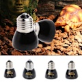 Miniatyrbillede 2 af 10: Keramisk Varmestråler Lampe til Reptiler uden Lys - Brooder Coop Varmer til Amfibier, Kæledyr og Udrugning af Kyllinger 75W