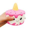 Miniatyrbillede 4 af 5: Kawaii Squishy Langsomt Stigende Enhjørning Kage Klem Legetøj Blødt Brød Dekompression Dekompression Legetøj Simulation Håndværk Dekoration 11*10 Cm