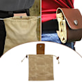 Miniatyrbild 7 av 7: Vattentät Dump Pouch, Läderbältesväska, Gadget Midjeväska för Utomhuscamping Bergsklättring Fiske