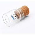 Miniatyrbillede 2 af 7: Flydende flaske USB3.0 Flash Drive Memory Stick Transparent USB Stick med trækasse Forretningsgaver til computere, bilstereo osv. (64 GB)