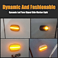 Miniatyrbillede 2 af 5: Dynamisk LED-Sidemarkerlys Blinklys til Celica T19 T20 23 Avensis Starlet Prius